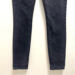 Reformation Kayo High Rise Skinny Jeans Belted Organic Cotton Stretch Black 25 Photo 7