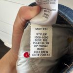 Mother Snacks Women’s 30 The Pleated Fun Dip Puddle Jeans Cold Brew New NWT Blue Photo 7