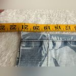 Tribal Blue Floral Women's Cropped Jeans size 22W Photo 1