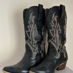 Cowboy Boots Black Size 7.5 Photo 0