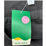 Halara Curvy Plus!  Womens 3X Black Wide Leg Cropped Pants Elastic Waist Pockets Photo 4