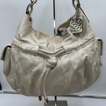 Coach Kristin Rouched Drawstring Hobo Bag in Chalk Photo 2