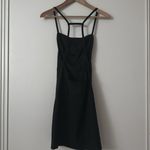 Moschino NWT  Jeans 2 Stretch Wool Suiting Dress in Black Photo 10