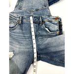 BLANK NYC  Slim Girlfriend Denim Overalls Size 26 Stretch Country Cowgirl Thrashed Photo 8