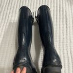 Hunter  Dark Blue Tall Rain Boots Photo 7