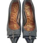 Sam Edelman * Padma Pump Heels Womens 6.5 Black Studs Bows Witchy Dark Academia Photo 0