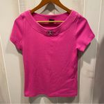 Rafaella Cute pinky ring collar nouveaux riche cap sleeve top coastal princess vibe Photo 5