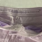 Dollhouse Women’s Lilac Purple Raw Hem Denim Shorts Size 9 Juniors Spring Summer Photo 5