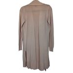 Worthington Long Sleeve Duster Cardigan Light Pink Size Small Career Casual Photo 3