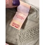 Faded Glory  Green Crochet Lace Beaded Tunic Top Blouse 1X(16W) Bohemian Casual Photo 6