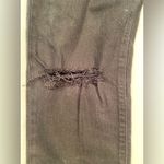 Levi's Levi premium Wedgie Black Jeans, button fly, straight, frayed hem, size 28 Photo 12