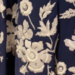 Michael Kors Bomber Jacket Beaded Navy White NWT M Photo 13