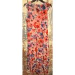 cupio  Women's Floral Sleeveless High-low Dress, size Medium Photo 7