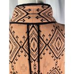 Seen Worn Kept Jessie Tapestry Coat Orange Pink Womens Small Anthropologie Photo 5