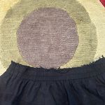 Love Shack Fancy Black Ruffle Mini Heritage Skirt Eyelet Frayed Women’s Size Large Photo 1