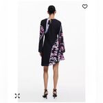 Desigual NWT  Women's Asymmetric short dress with letters size small long sleeve Photo 1