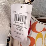 Coach  Teri Shoulder Bag In Rainbow Signature Canvas CA176 Photo 6