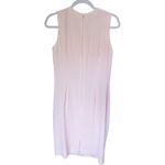 Maggy London Vintage Set Sheath Dress Jacket 8 Pink Floral Pearl Coquette Brunch Photo 6