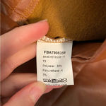 NWOT | Women’s brown faux leather miniskirt —‎ large Photo 5