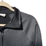 Columbia Womens Sz M Half Zip Pullover Top Activewear 'Optic Got It' Black Gray Photo 3