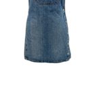 Free People Louise Denim Skirtall Overall Dress Medium Wash Blue Size 0 Photo 5