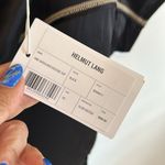 Helmut Lang  One Shoulder Viscose Top Black Photo 7