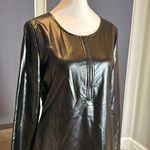 Women’s Black BodyCon Short Long Sleeve Lightweight Party Dress Size L Size L Photo 1