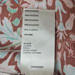 Free People Womens Sun Bleached Midi Dress Chocolate Combo Sleeveless Boho M Photo 8