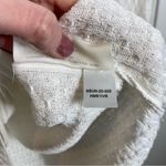 MM.LaFleur  Long Sleeve Sweater & Cami Ivory Scoop Neck Crochet 100% Cotton Med. Photo 2