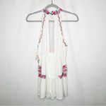 Anthropologie  Raga Mariah Embroidered Halter Neck Romper NWT in Small Photo 8