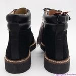 Madewell NEW  The Citywalk Lugsole Hiker Boot in Leather, True black‎ 8 Photo 4