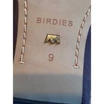 Birdies The crane ballet Flats burgundy Leather Square Toe Slip On Shoes Size 9 Photo 7