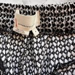 Anthropologie #91 Black Larkin Jacquard Trouser in Black Motif Photo 8