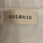Solemio  Ruffle Racerback Tank Size Small Photo 2