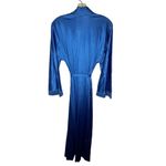 Vintage Vanity‎ Fair Blue Nylon Long Robe Size M Photo 3