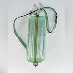 Gucci  GG Marmont Chain Blue Iridescent Nappa Chevron Matelasse Shoulder Bag Photo 14