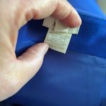 J.Crew Royal Blue Cotton A-Line Skirt sz 6 Photo 5