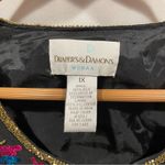 draper's & damon's Stunning Drapers & damon’s silk beaded sequin cardigan vintage heavy Photo 4