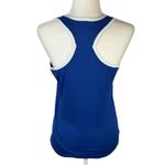 Nike  Blue & White Racerback Athletic Dri-Fit Tank Size M Photo 3