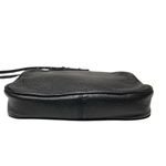 Michael Kors MK Pebbled Leather Fulton Style Black with Gold Hardware Crossbody Photo 8