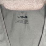 Garage  Beige Stella Seamless Plunge Tank Top Photo 5