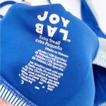 JoyLab  Blue and White Striped Strappy Stretch Lightly Lined Sports Bra Size XS Photo 3