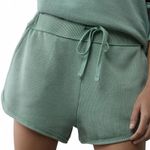 American Eagle AE Saltwash Fleece Short  Dried Sage Green XS NWT Photo 1