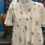 Maeve - Anthropologie Floral Print Crop Photo 0