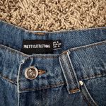 Pretty Little Thing Ripped Raw Trim Denim Shorts Photo 1