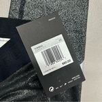 Nike Pro Leggings Training Pants Black Silver Shimmer Big Swoosh Logo NWT XS Photo 1