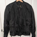 Viking Cycle Warlock Armored Mesh Motorcycle Textile Jacket for Women Medium Blk Black Photo 0