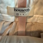 House Of CB  NWT Pleated Wide Leg Dress Pants Women’s Size XS Beige Cream High‎ Photo 6