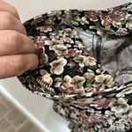 Vintage 80s Energie Bi Currants Floral Button Front Romper Size Small Black Photo 8