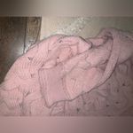 Free People cable knit sweater top blush boho winter casual classic contemporary Photo 3